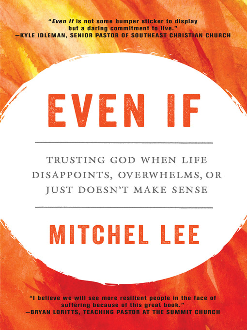 Title details for Even If by Mitchel Lee - Wait list